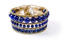 Ziio bracelet handmade with lapis lazuli